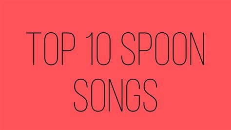 spoon lyrics|spoon songs list.